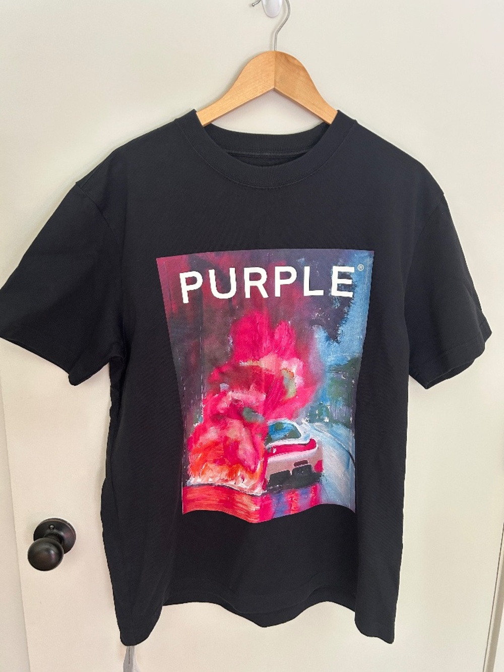 Men's graphic tee - PURPLE BRAND